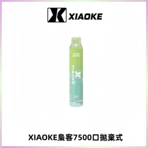 XIAOKE梟客7500Puffs跑馬燈拋棄式電子煙 可發光一次性